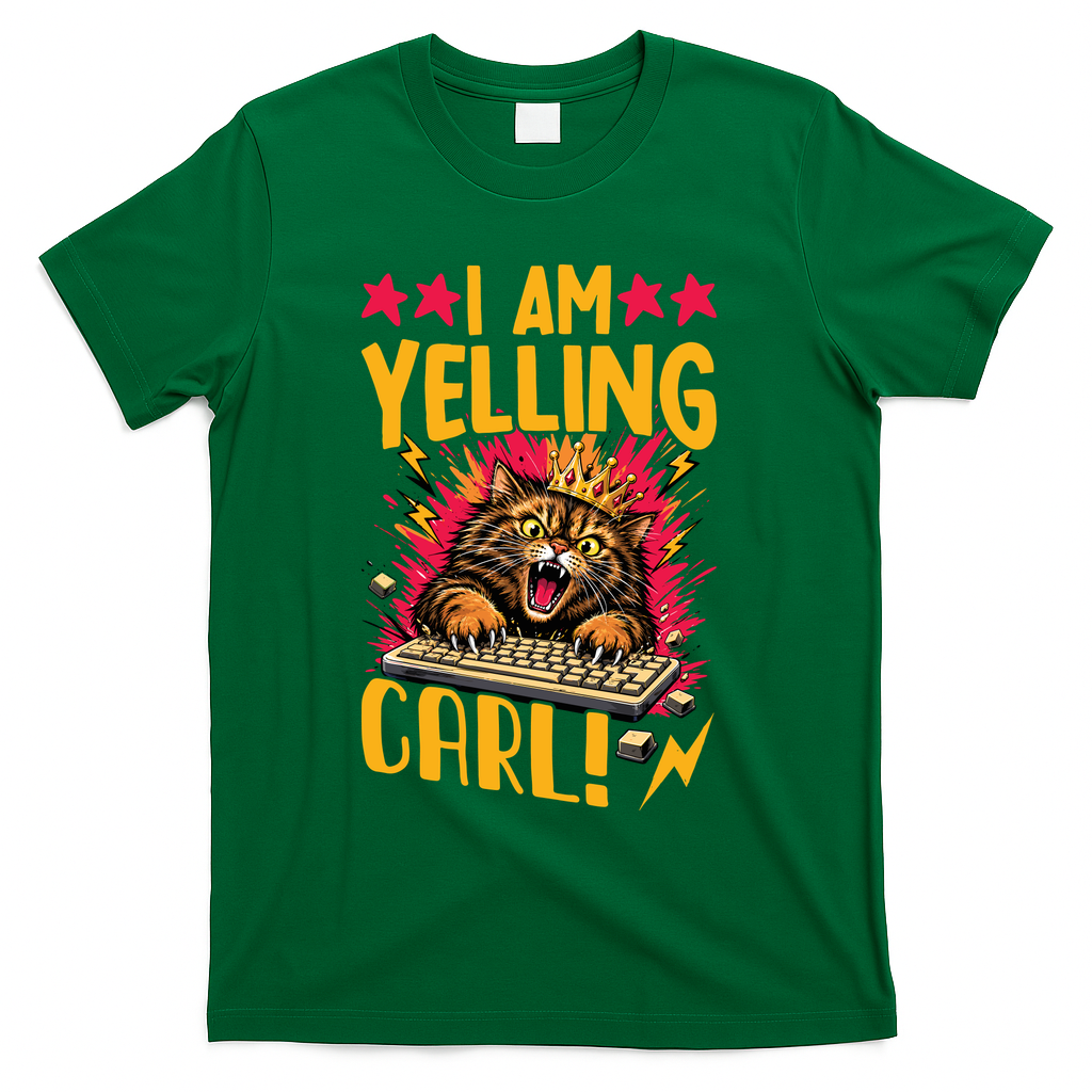 I Am Yelling Carl T-Shirt product image 4