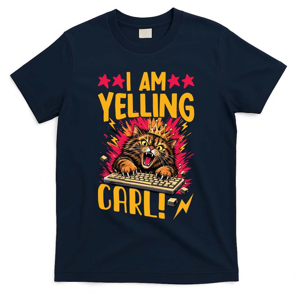 I Am Yelling Carl T-Shirt product image 3