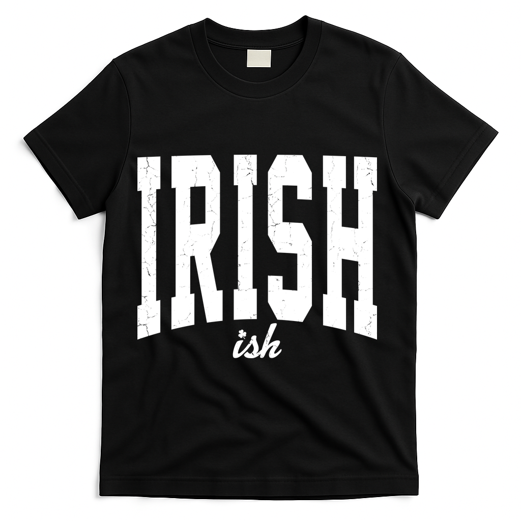 Irishish Funny Irish St Patricks Day T-Shirt product image 2