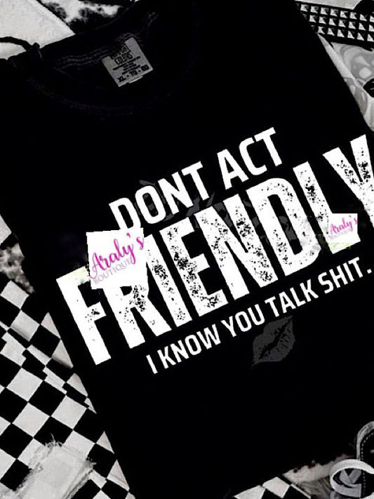 *Preorder* Don’t act