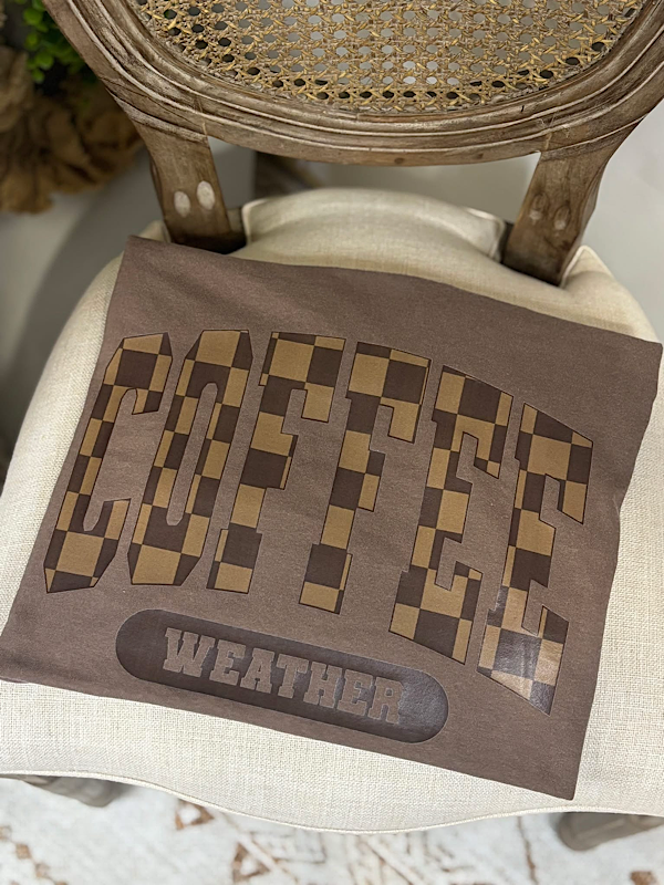*Preorder* Coffee weather tee product image 1