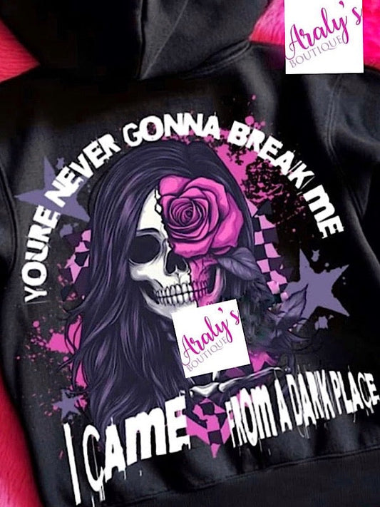 *Preorder* Never gonna break me hoodie product image 1