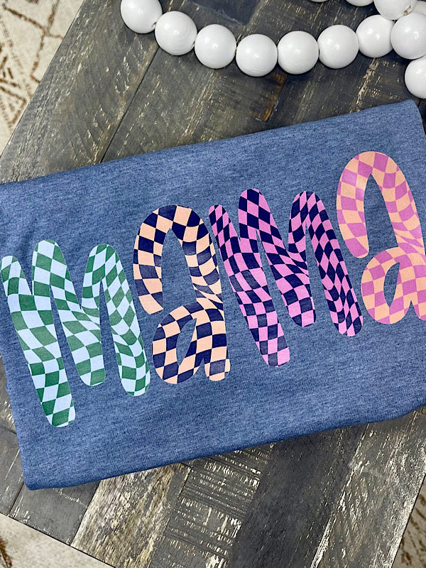 *Preorder* Mama indigo tee product image 1