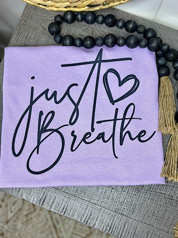 *Preorder* Just breathe tee product image 1