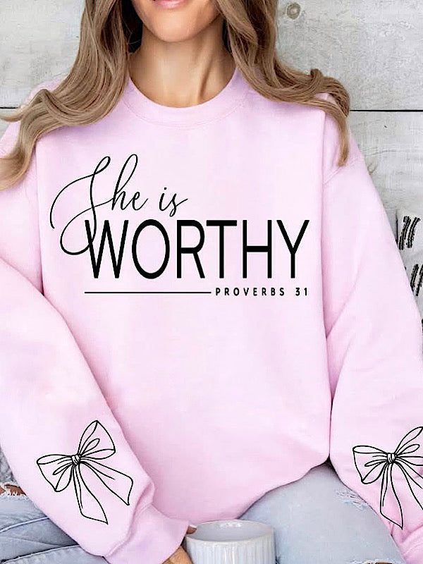 *Preorder* She is worthy