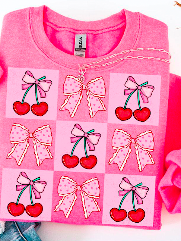 *Preorder* Cherries bows