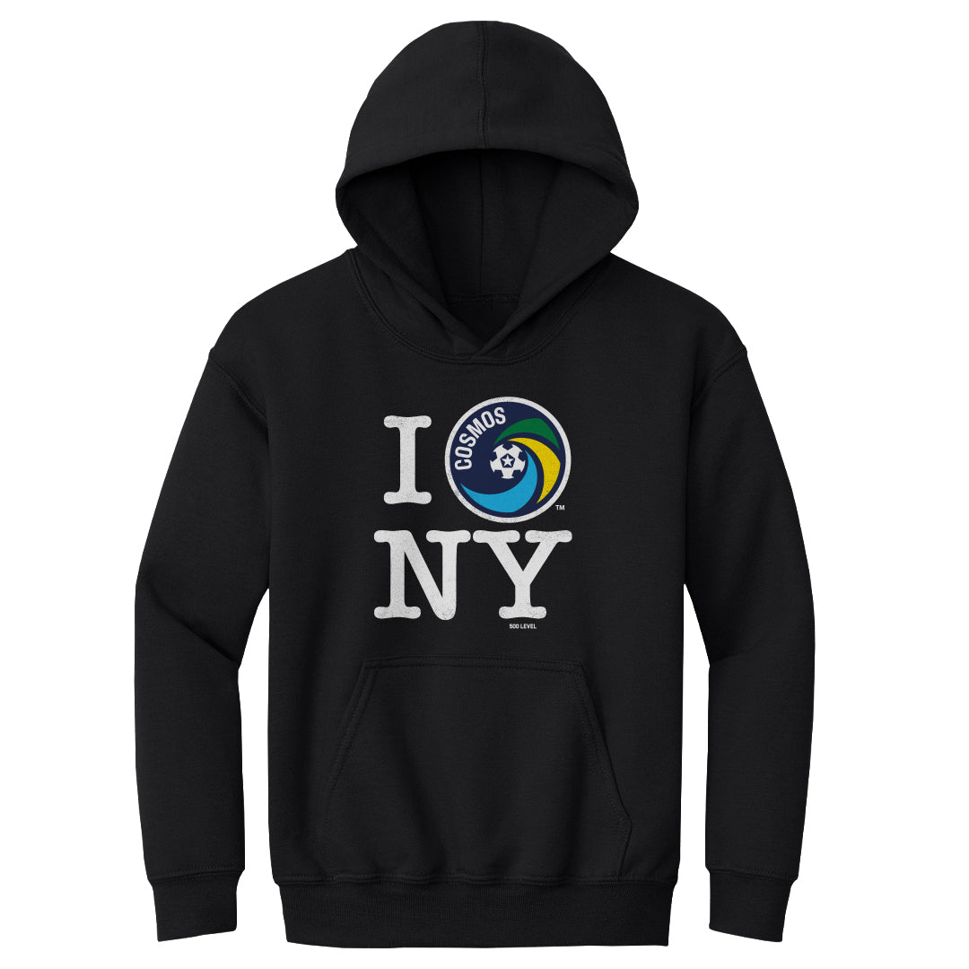 New York Cosmos I Love NY WHT Kids Youth Hoodie 500 Level product image 2