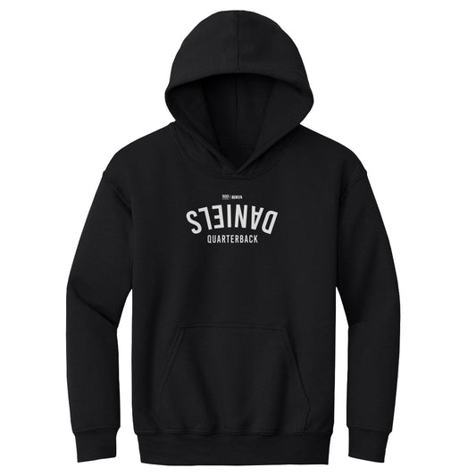 Jayden Daniels Washington Invert WHT Kids Youth Hoodie 500 product image 1
