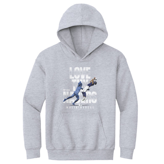 Malik Nabers New York G Love Thy WHT Kids Youth Hoodie 500 product image 1