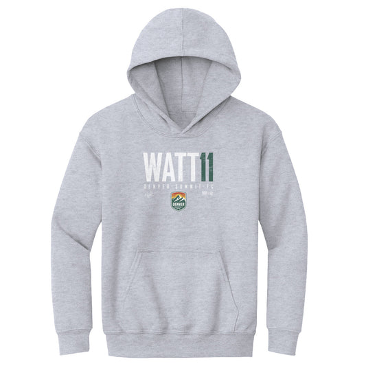 Ally Watt Denver Summit FC Elite WHT Kids Youth Hoodie 500 product image 1