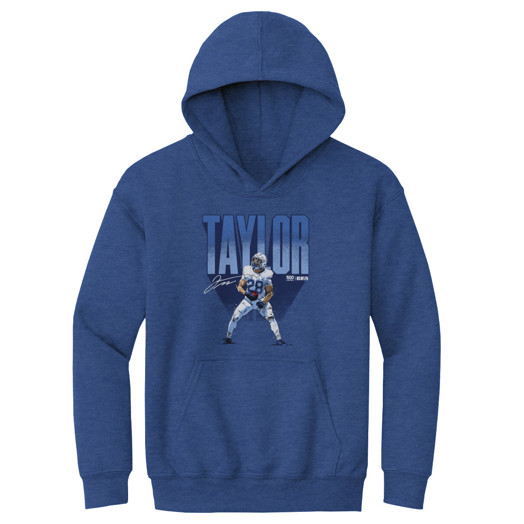 Jonathan Taylor Indianapolis Bold WHT Kids Youth Hoodie 500 product image 2