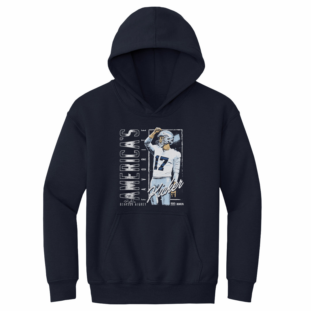 Brandon Aubrey Dallas Americas Favorite Kicker WHT Kids product image 1