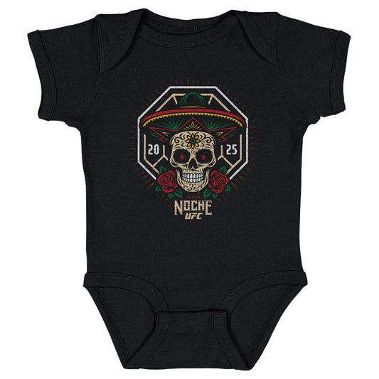 UFC Noche 2025 Sugar Skull WHT Kids Infant Baby Romper 500 Level Officially Licensed Fan Gear