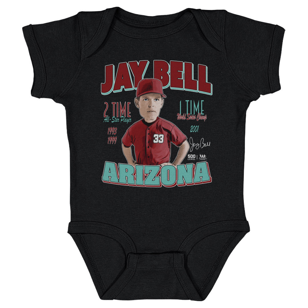 Jay Bell Arizona Comic WHT Kids Infant Baby Romper 500 Level Officially Licensed Fan Gear