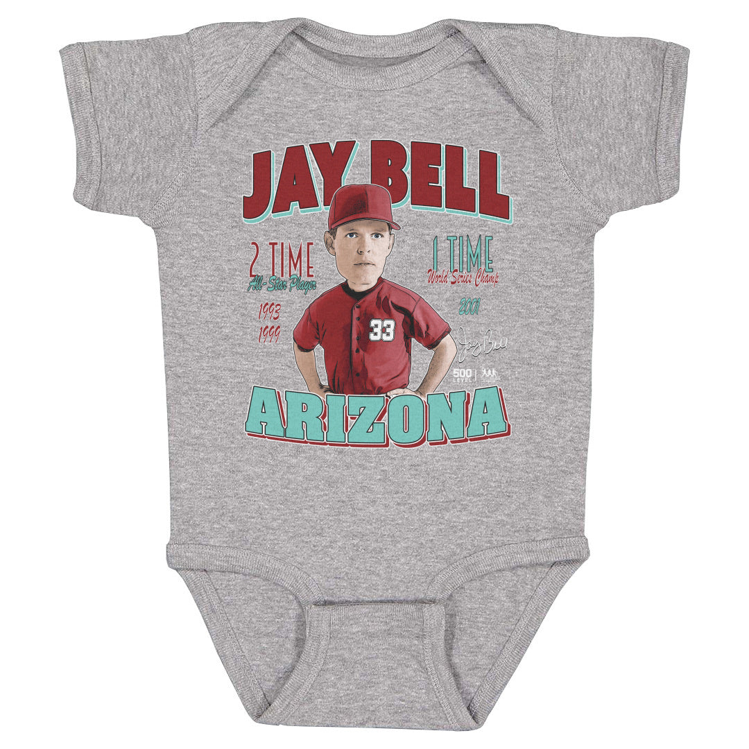 Jay Bell Arizona Comic WHT Kids Infant Baby Romper 500 Level Officially Licensed Fan Gear