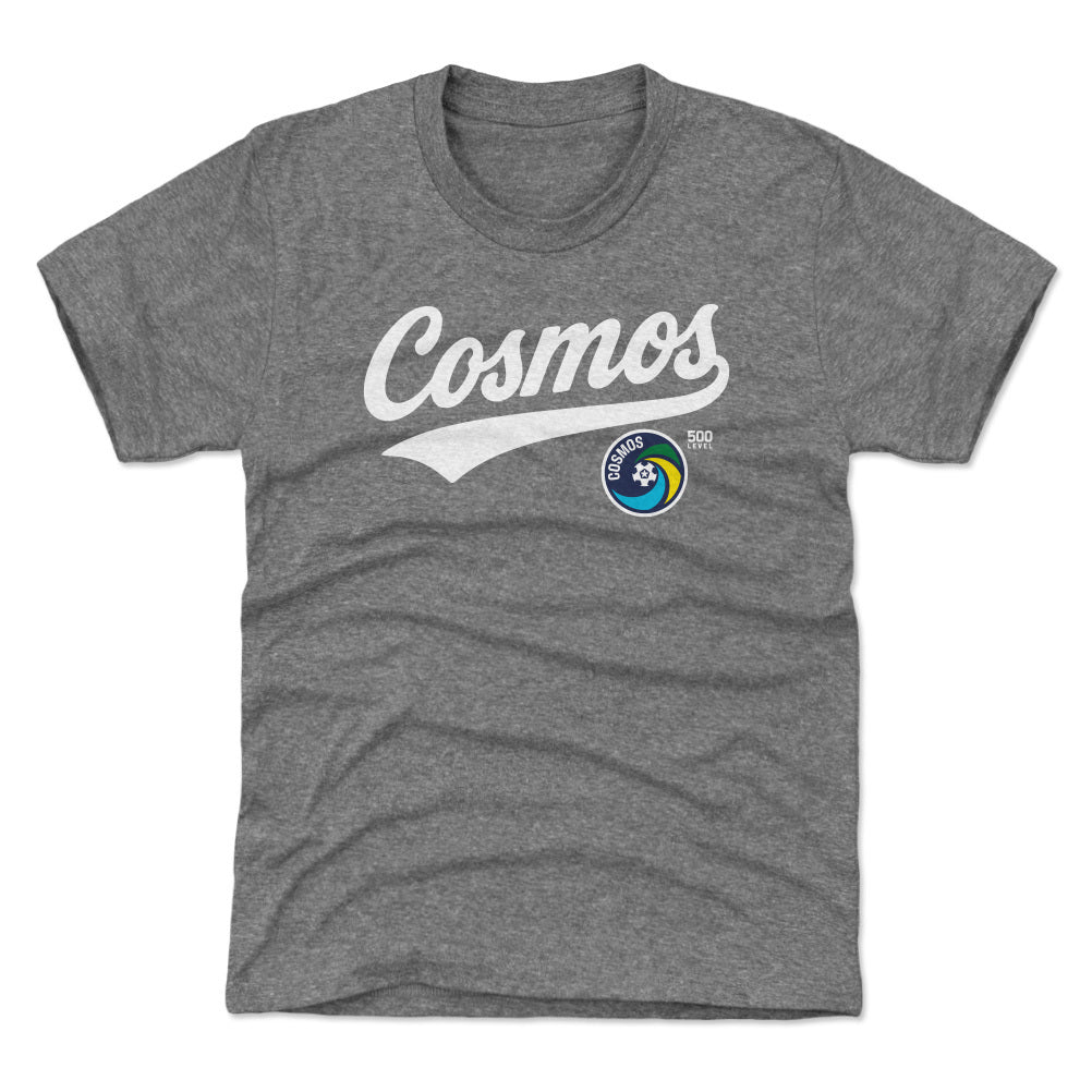 New York Cosmos Script WHT Kids T Shirt 500 Level product image 2