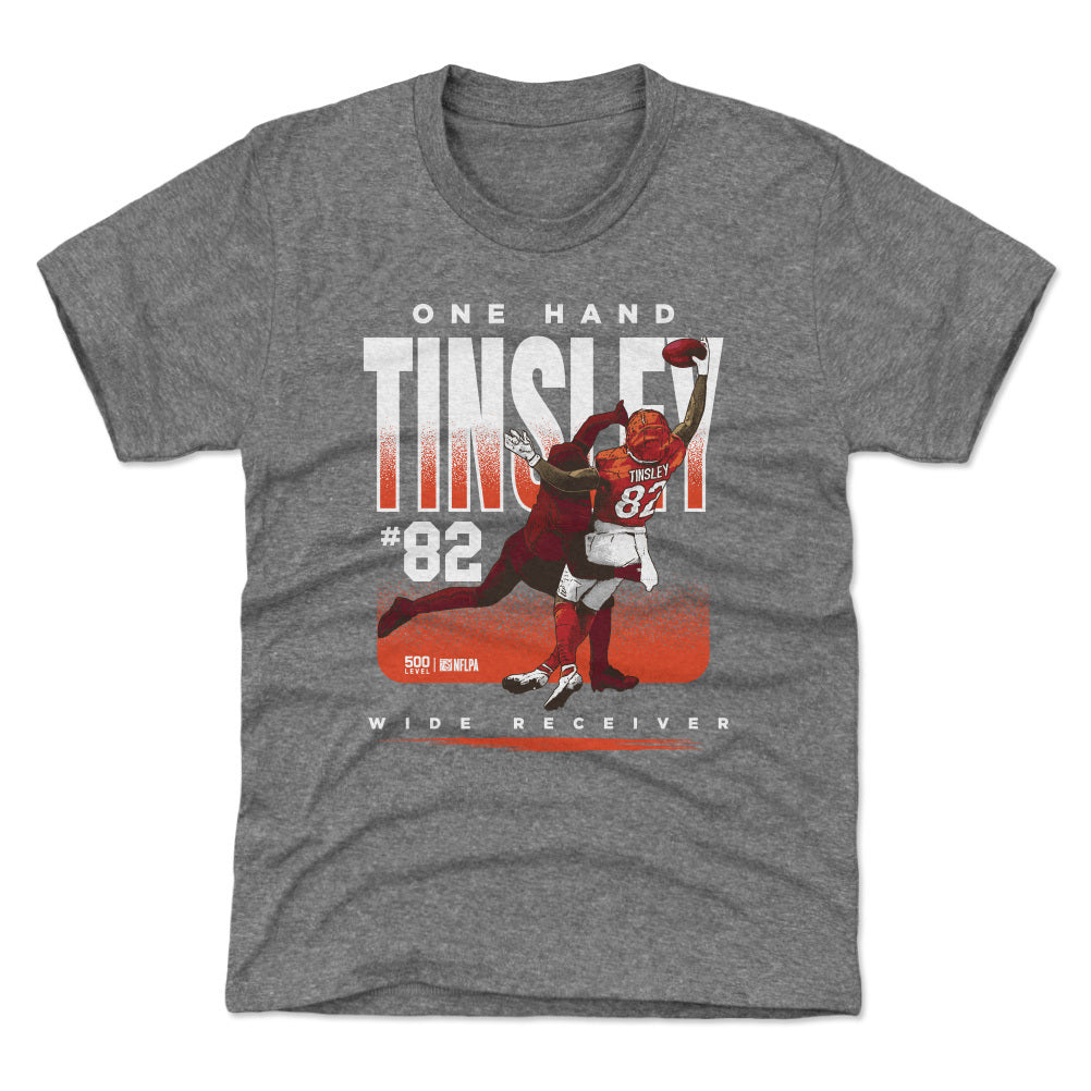 Mitchell Tinsley Cincinnati One Hand Catch WHT Kids T Shirt product image 1