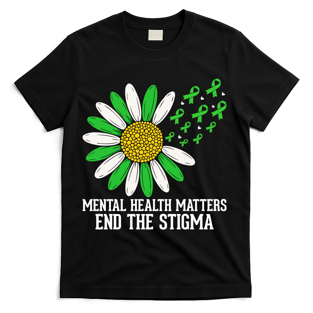 Mental Health Matters End The Stigma T-Shirt product image 2