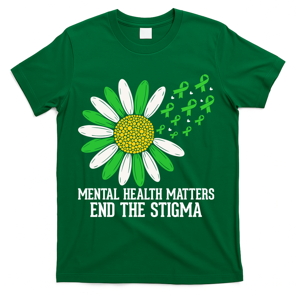 Mental Health Matters End The Stigma T-Shirt product image 4