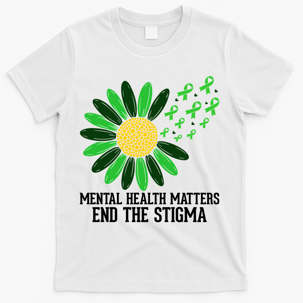 Mental Health Matters End The Stigma T-Shirt product image 1
