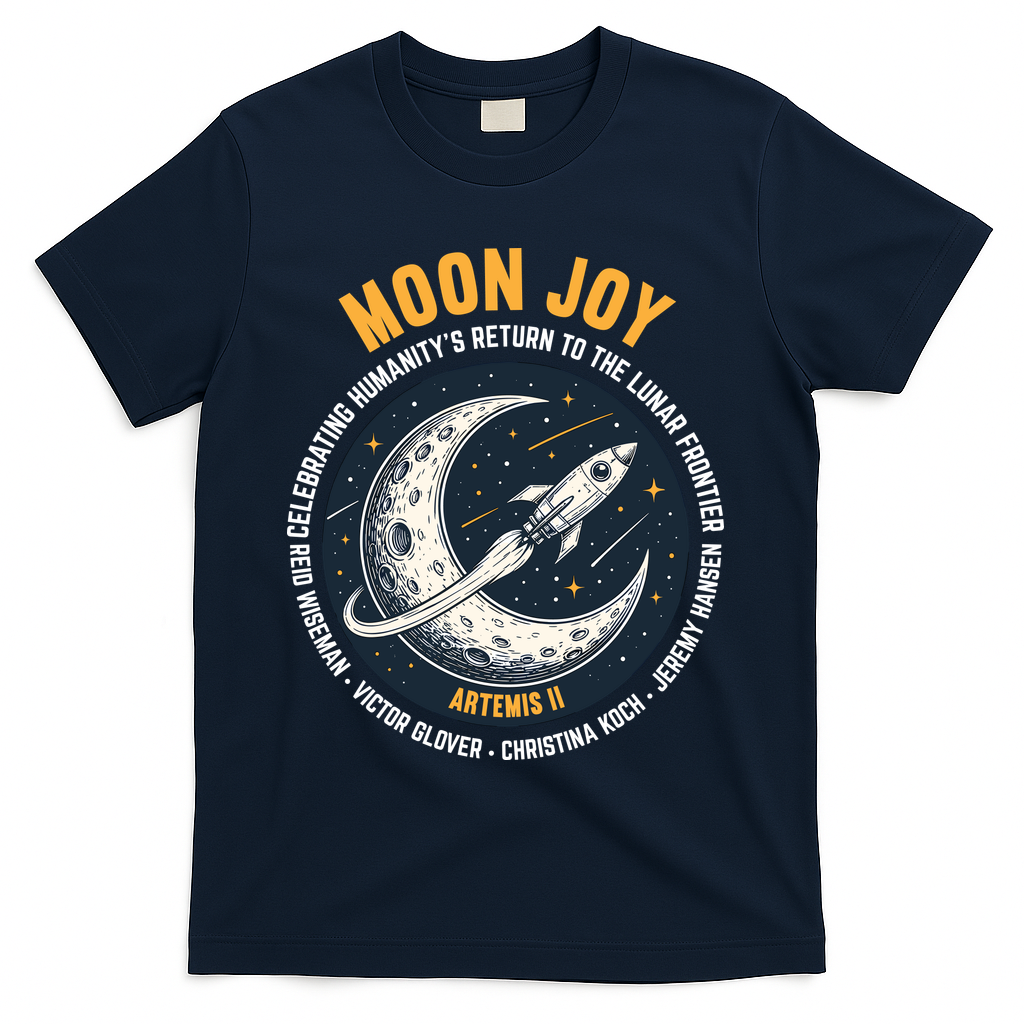 Moon Joy Artemis II T-Shirt product image 3