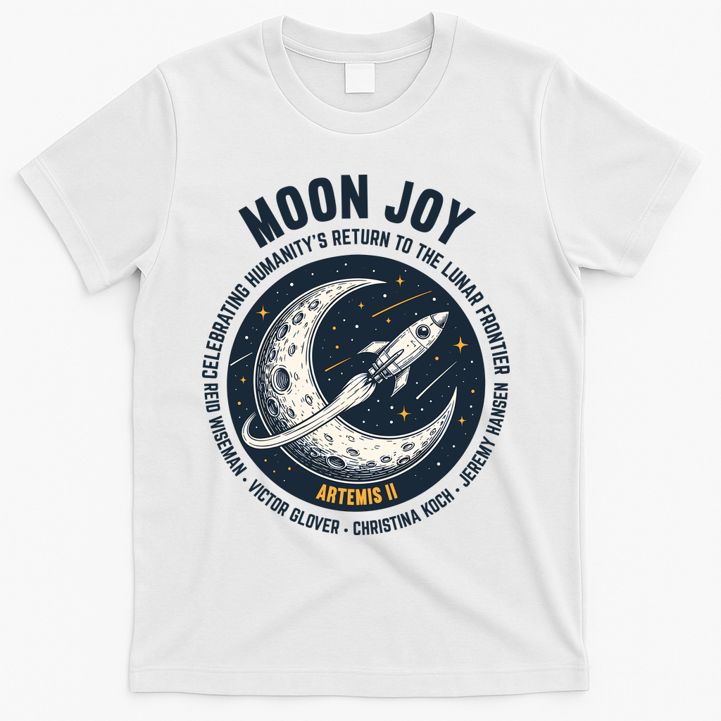 Moon Joy Artemis II T-Shirt product image 1