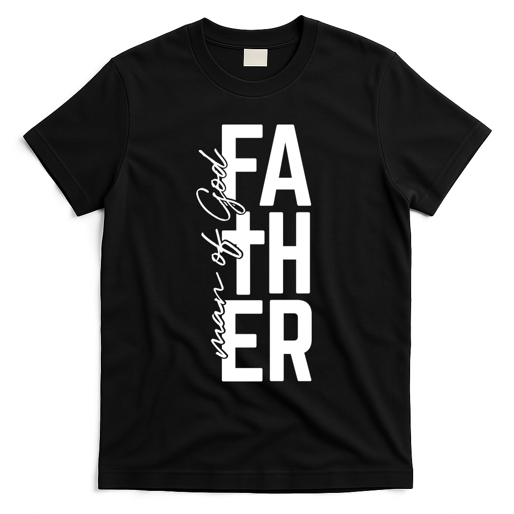 Man Of God Father Jeremiah 17:7 Front And Back T-Shirt product image 2