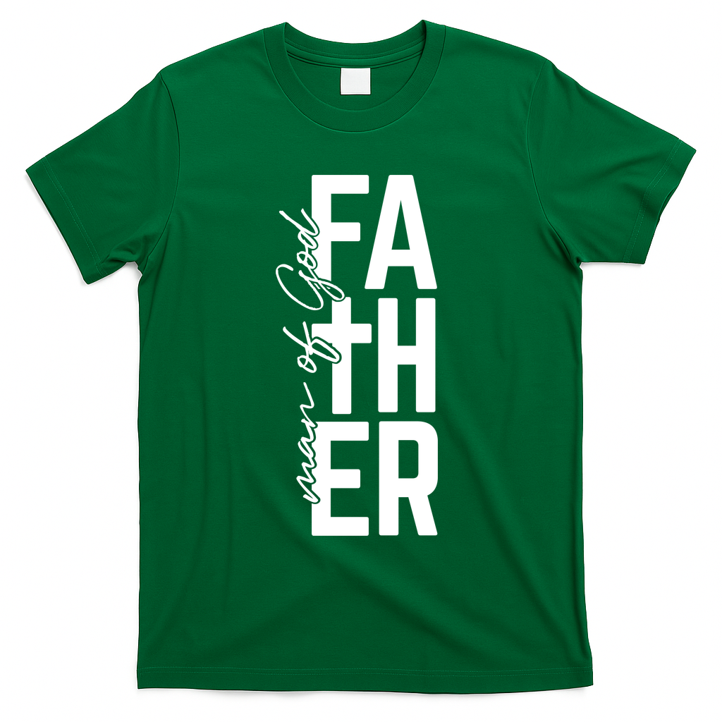 Man Of God Father Jeremiah 17:7 Front And Back T-Shirt product image 4