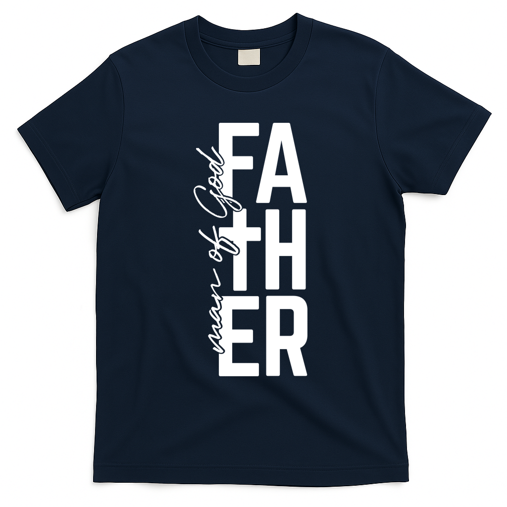 Man Of God Father Jeremiah 17:7 Front And Back T-Shirt product image 3