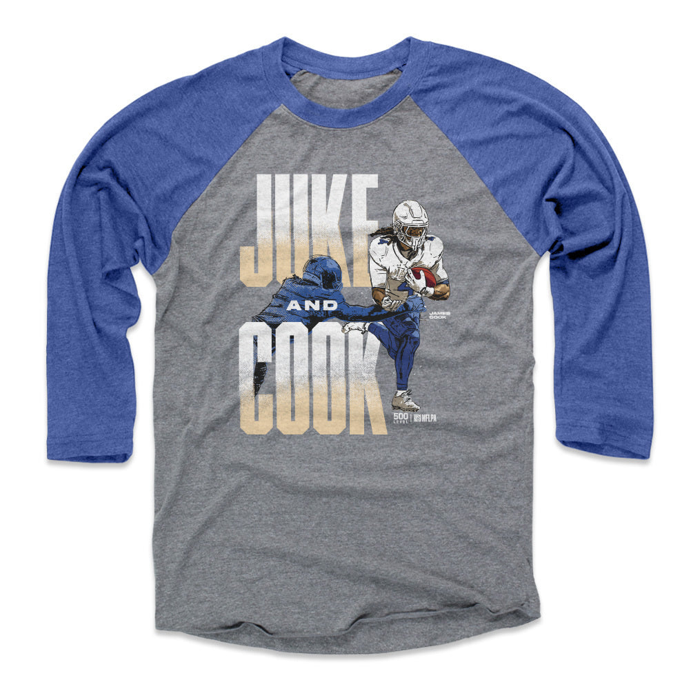 James Cook Buffalo Juke And WHT Mens Baseball T Shirt 500 product image 1