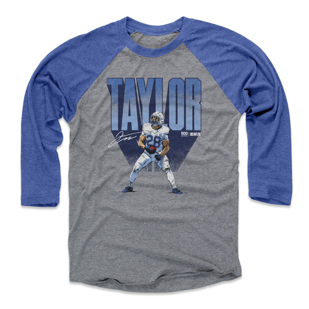 Jonathan Taylor Indianapolis Bold WHT Mens Baseball T Shirt product image 1