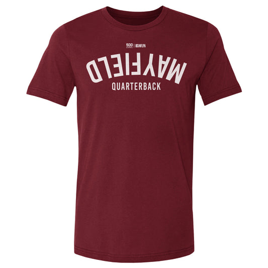 Baker Mayfield Tampa Bay Invert WHT Mens T Shirt 500 Level product image 1