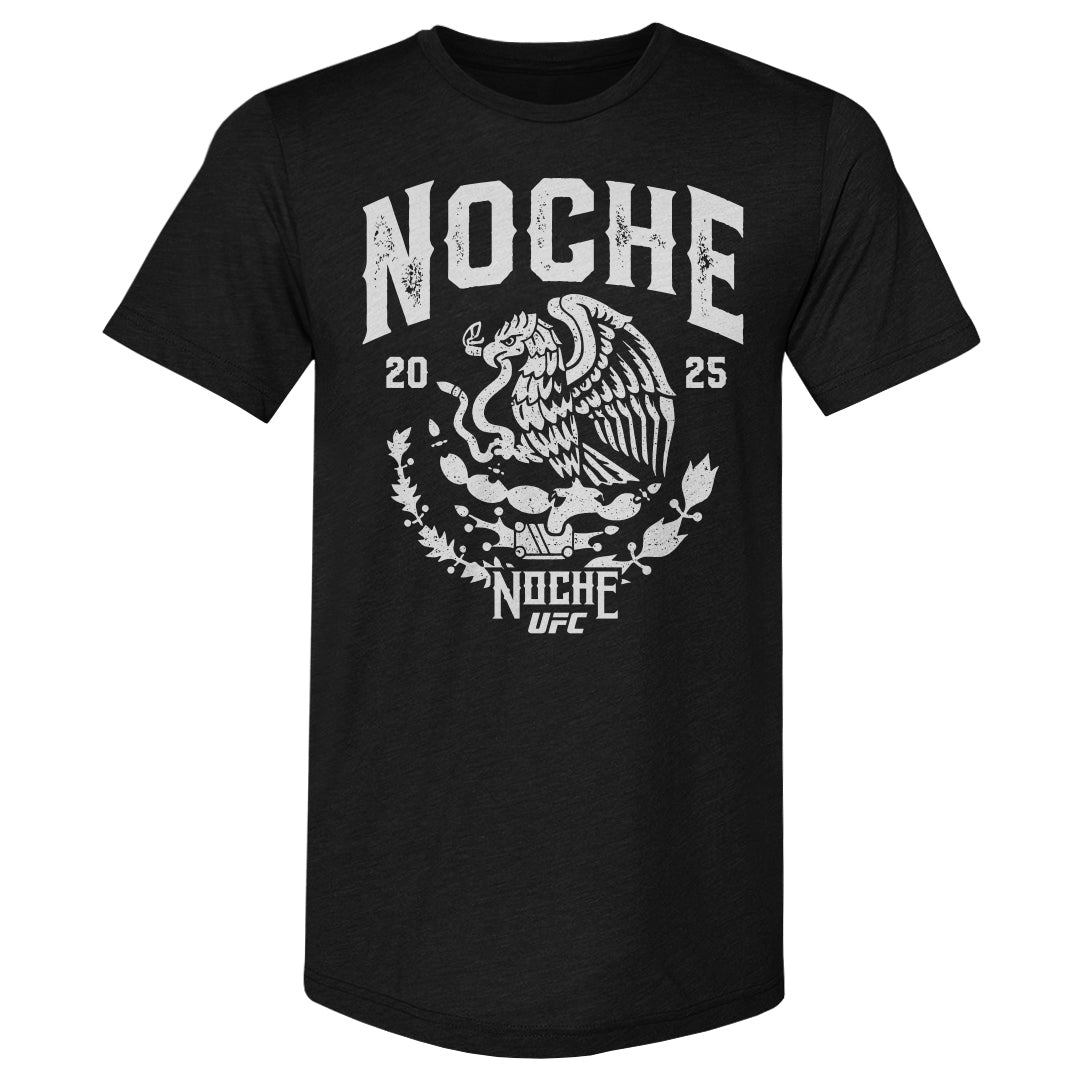 UFC Noche 2025 Emblem WHT Mens Premium T Shirt 500 Level product image 1