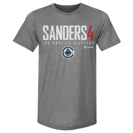 Kobe Sanders Los Angeles Clippers Elite WHT Mens Premium T product image 1