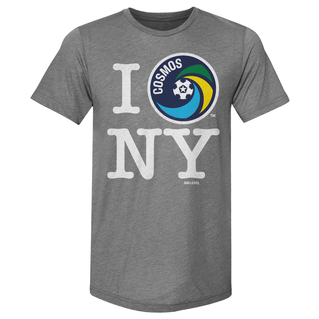 New York Cosmos I Love NY WHT Mens Premium T Shirt 500 product image 1