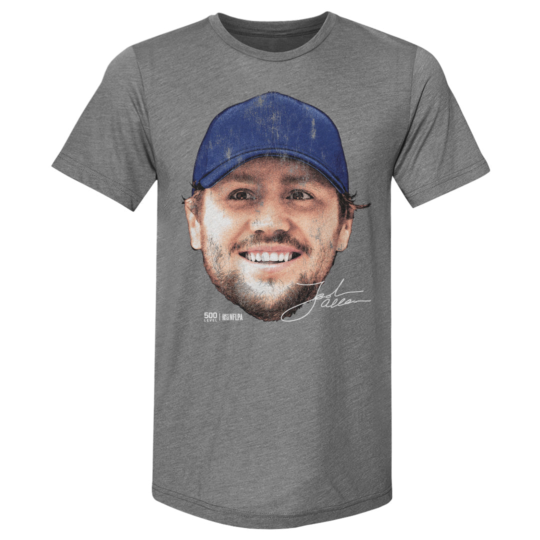 Josh Allen Buffalo Vintage Head WHT Mens Premium T Shirt product image 1