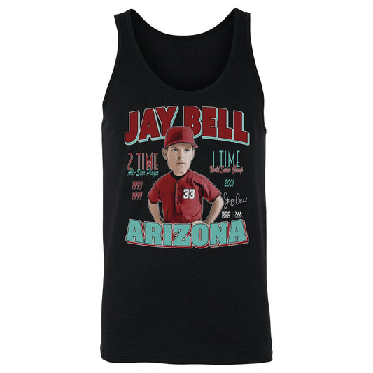 Jay Bell Arizona Comic WHT Mens Tank Top 500 Level Officially Licensed Fan Gear