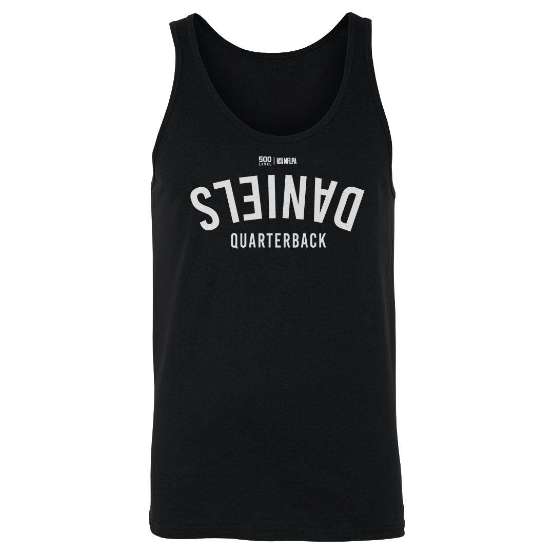 Jayden Daniels Washington Invert WHT Mens Tank Top 500 Level Officially Licensed Fan Gear