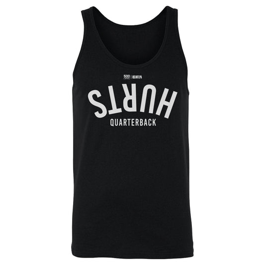 Jalen Hurts Philadelphia Invert WHT Mens Tank Top 500 Level Officially Licensed Fan Gear
