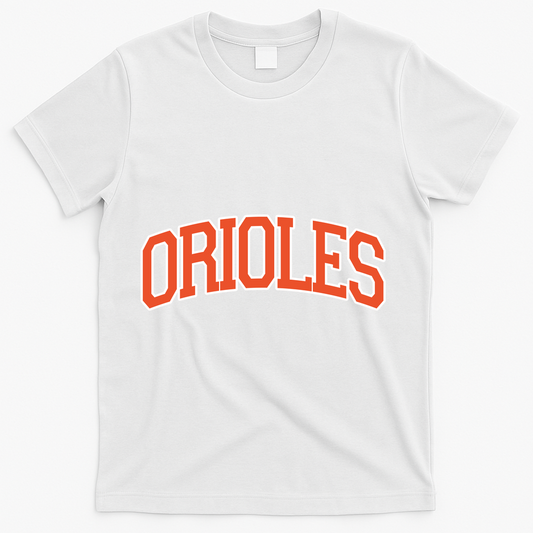 Orioles Retro Name Sports Gift T-Shirt product image 1