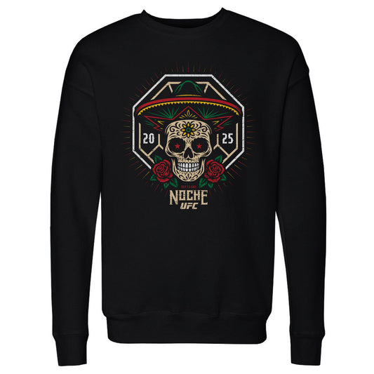 UFC Noche 2025 Sugar Skull WHT Mens Crewneck Sweatshirt 500 product image 1