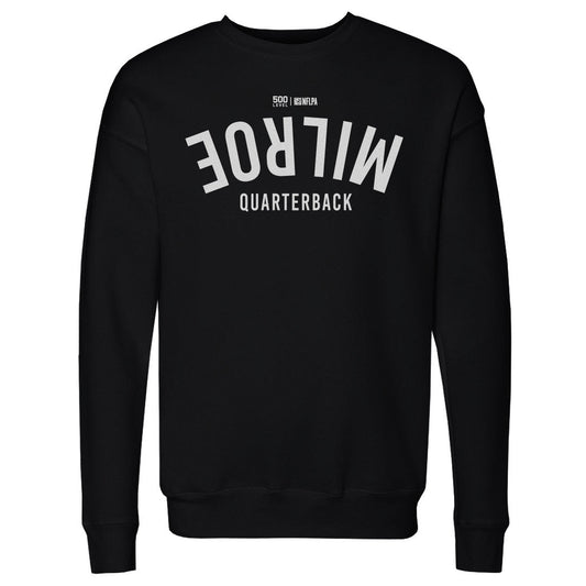 Jalen Milroe Seattle Invert WHT Mens Crewneck Sweatshirt product image 1