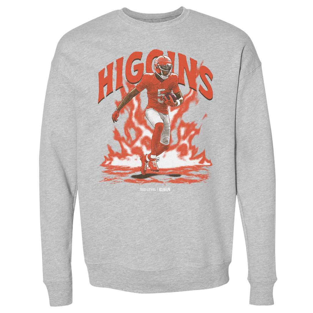 Tee Higgins Cincinnati Aura WHT Mens Crewneck Sweatshirt product image 1