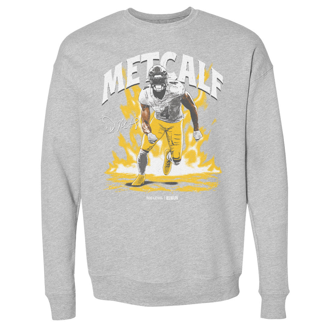 DK Metcalf Pittsburgh Aura WHT Mens Crewneck Sweatshirt 500 product image 1