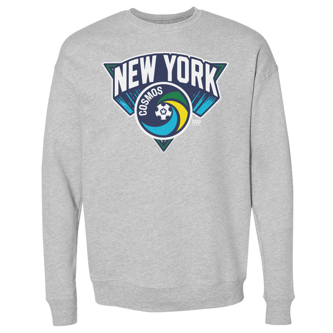 New York Cosmos Emblem WHT Mens Crewneck Sweatshirt 500 product image 1