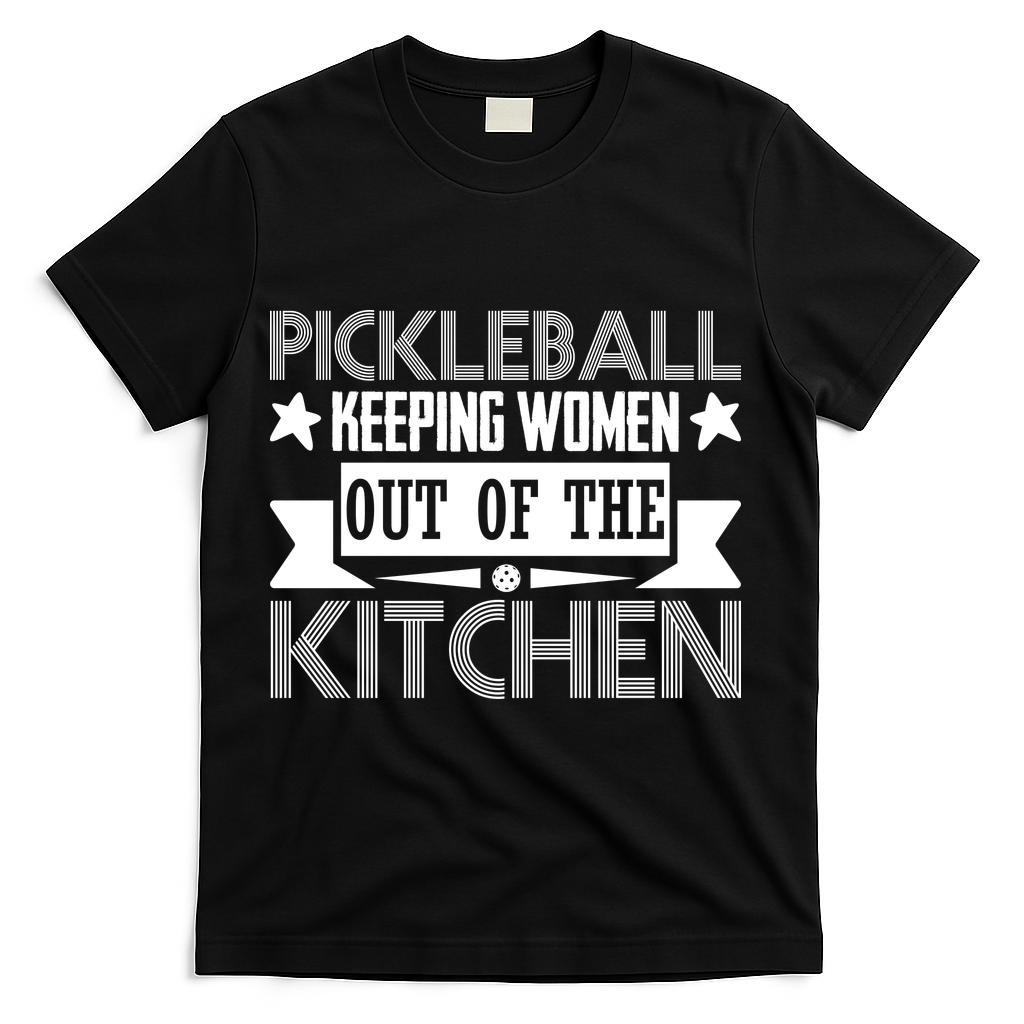 Pickleball Keeping Women Out Of The Kitchen T-Shirt product image 2