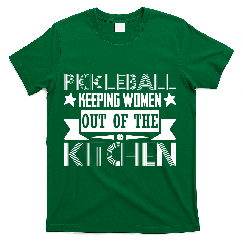 Pickleball Keeping Women Out Of The Kitchen T-Shirt product image 4