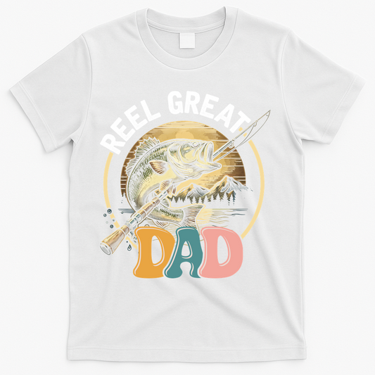 Reel Great Dad Fishing T-Shirt product image 1
