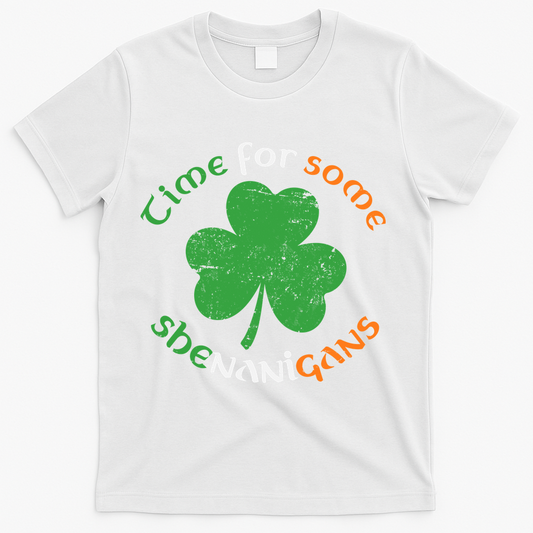 St Patrick's Day Time For Some Shenanigans T-Shirt product image 1