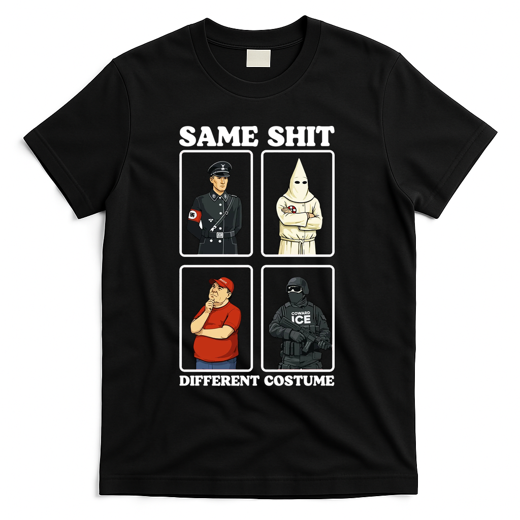 Same Shit Different Costume Funny Political Politics T-Shirt product image 2